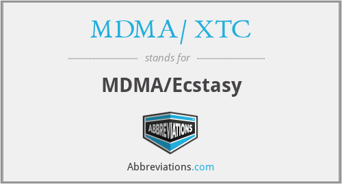 MDMA/ XTC - MDMA/Ecstasy